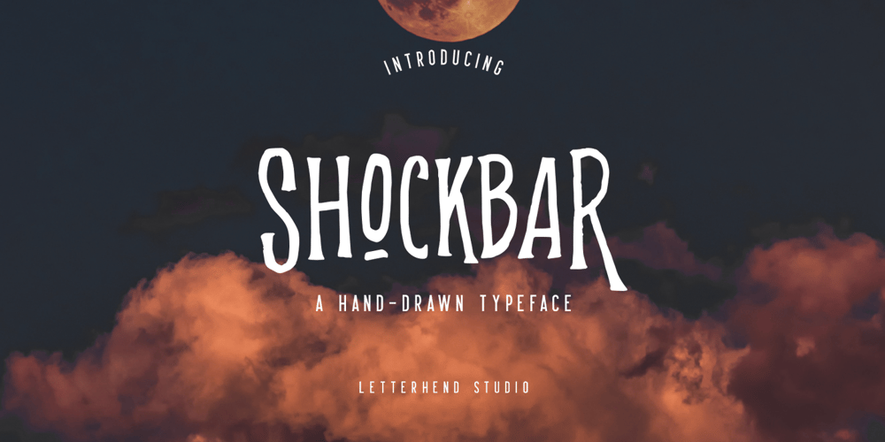 Shockbar font