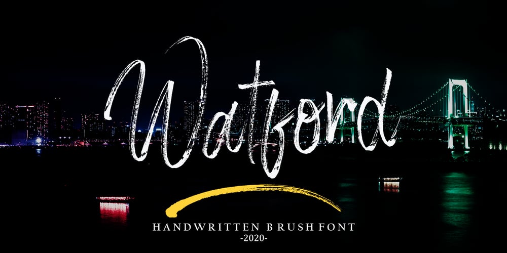 Watford font