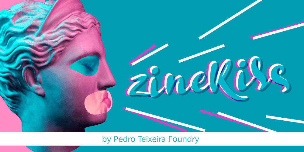 Zinekiss font