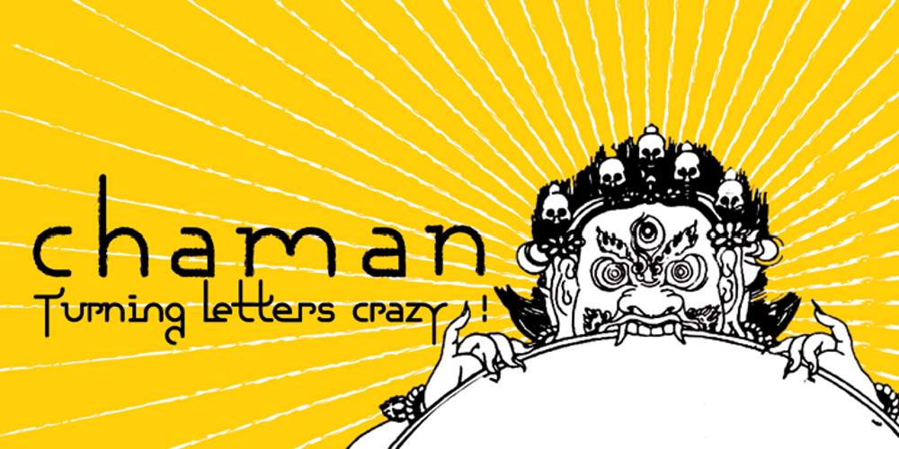 Chaman font
