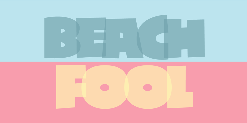 Beach Fool font