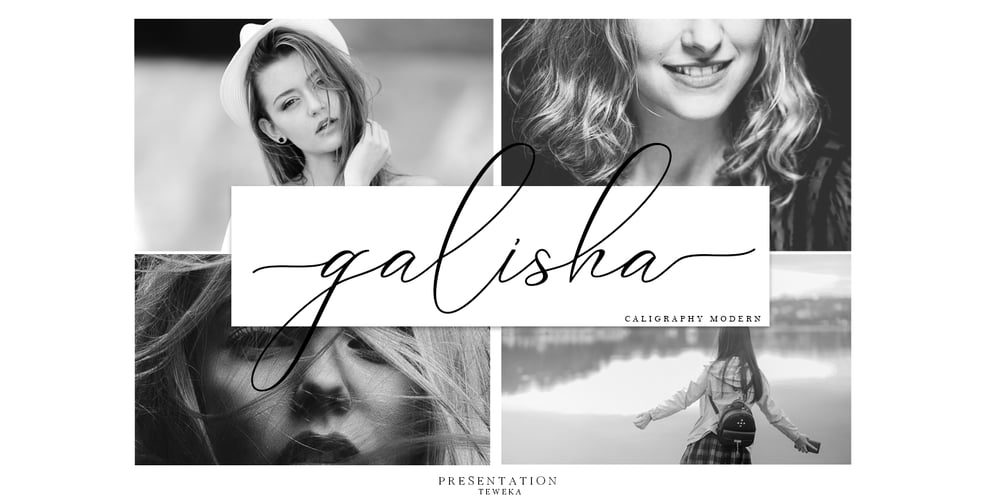 Galisha font