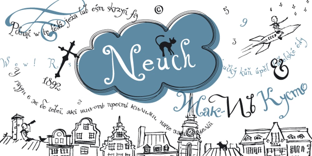 ALS Neuch font
