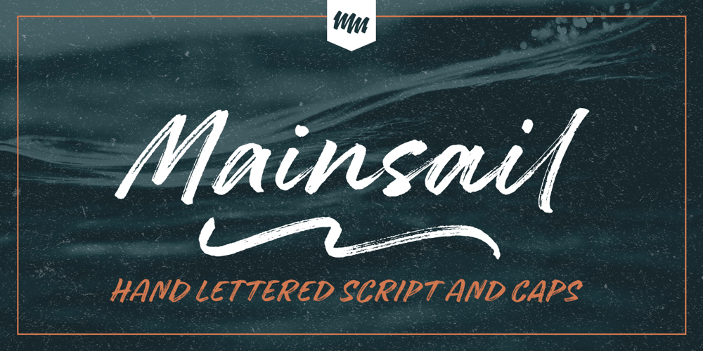 Mainsail font