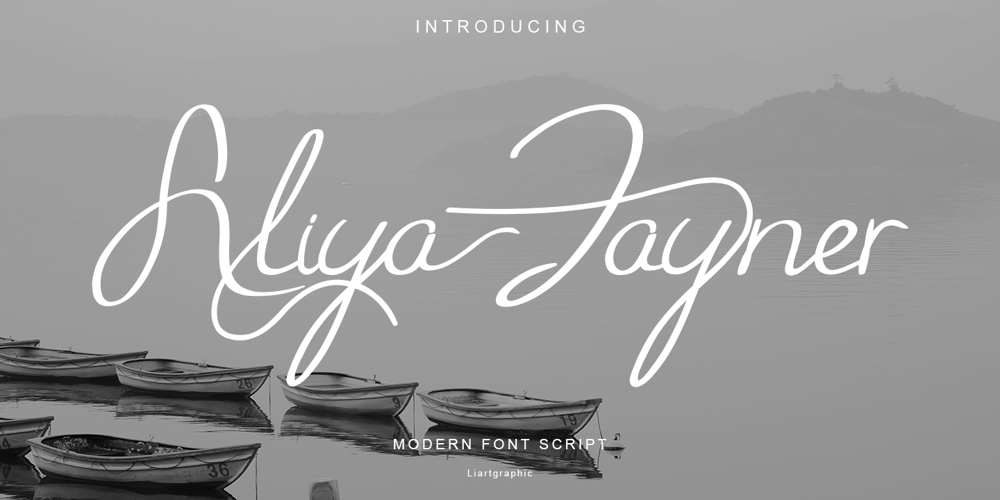 Aliya Jayner font