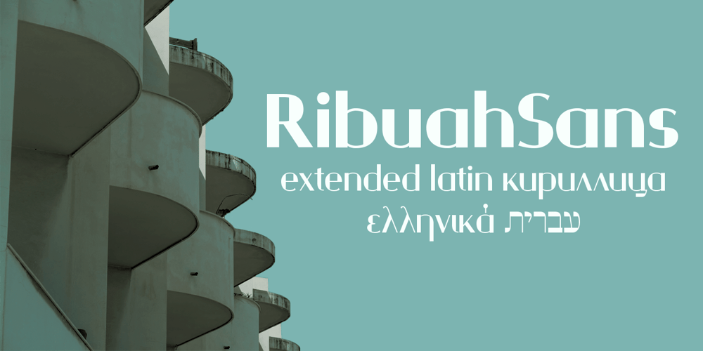 Ribuah Sans font