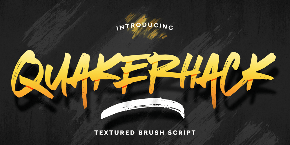 Quakerhack font