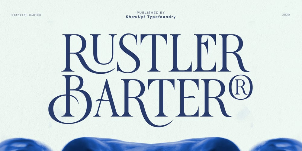 Rustler Barter font