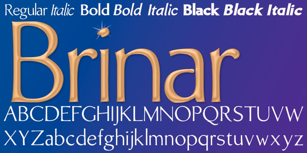 Brinar font