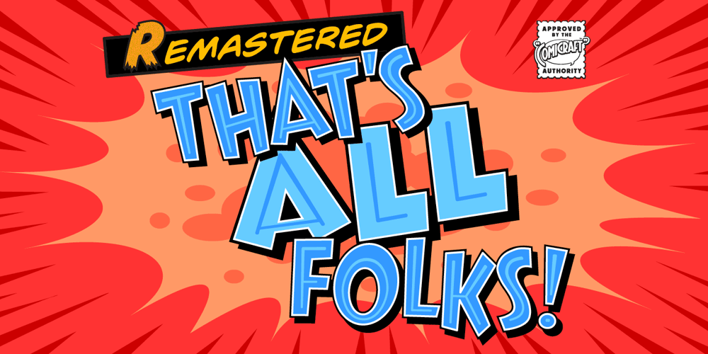 Thats All Folks font