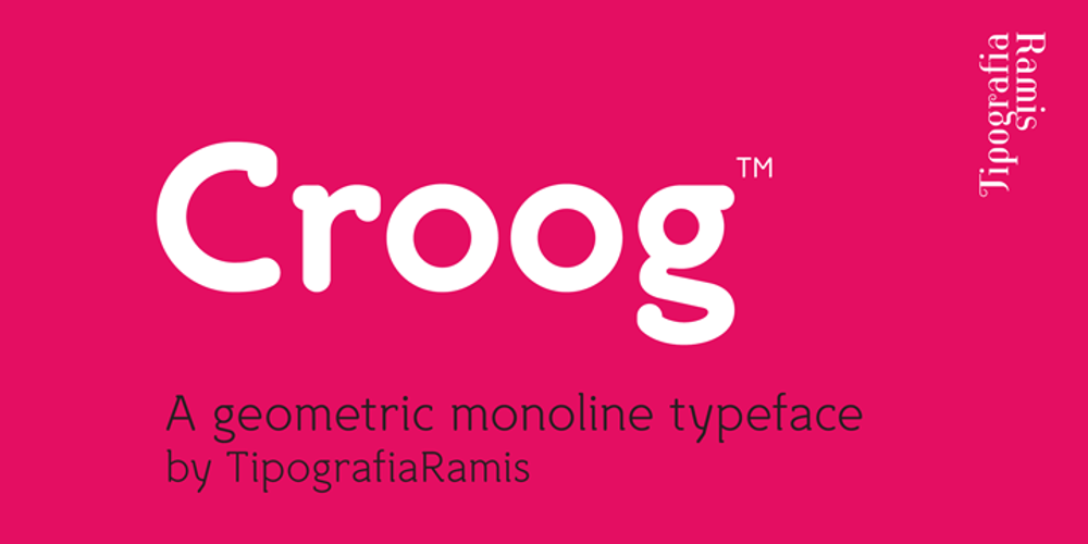Croog font