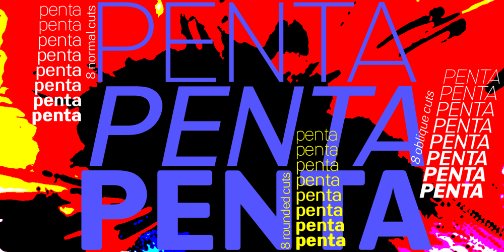 Penta Rounded font