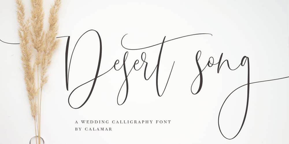 Desert Song font