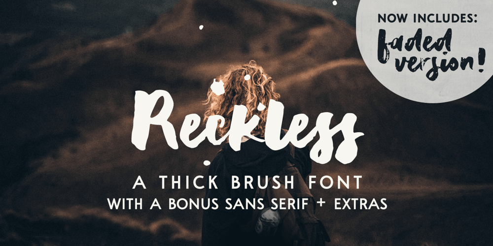 Reckless font