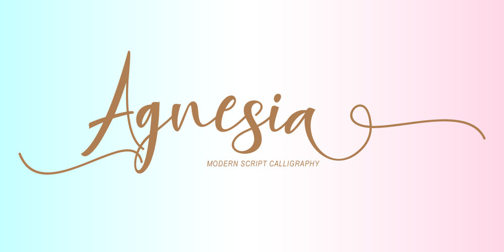 Agnesia font