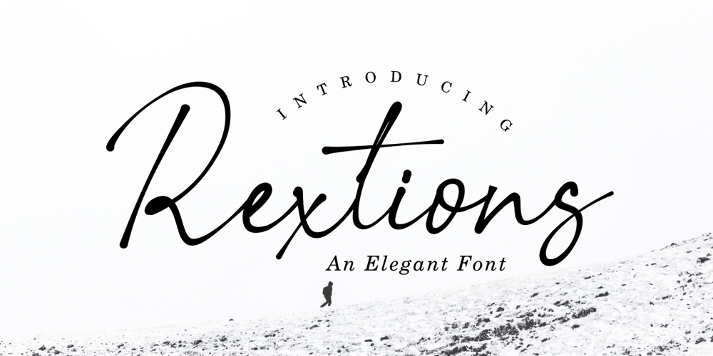 Rextions font