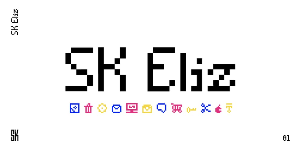 SK Eliz font