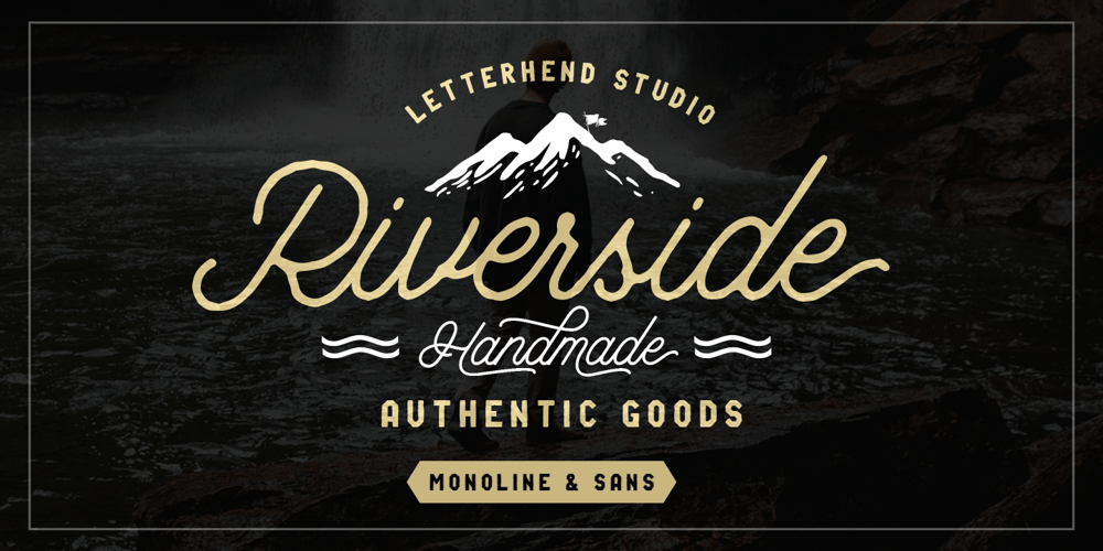 Riverside font