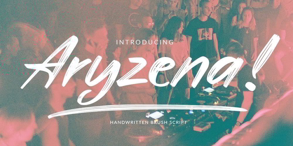 Aryzena font