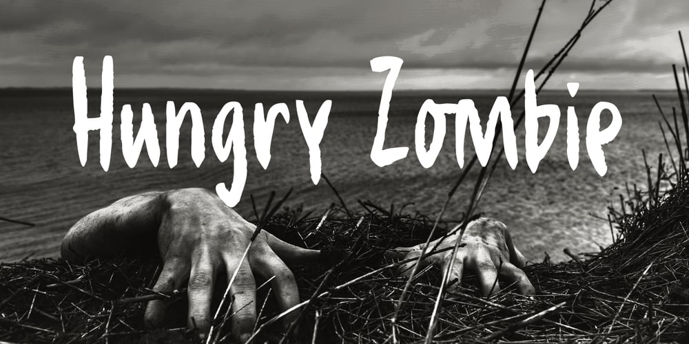 Hungry Zombie font