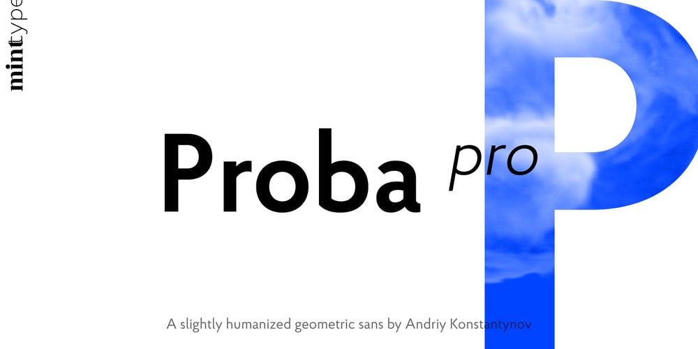 Proba Pro font