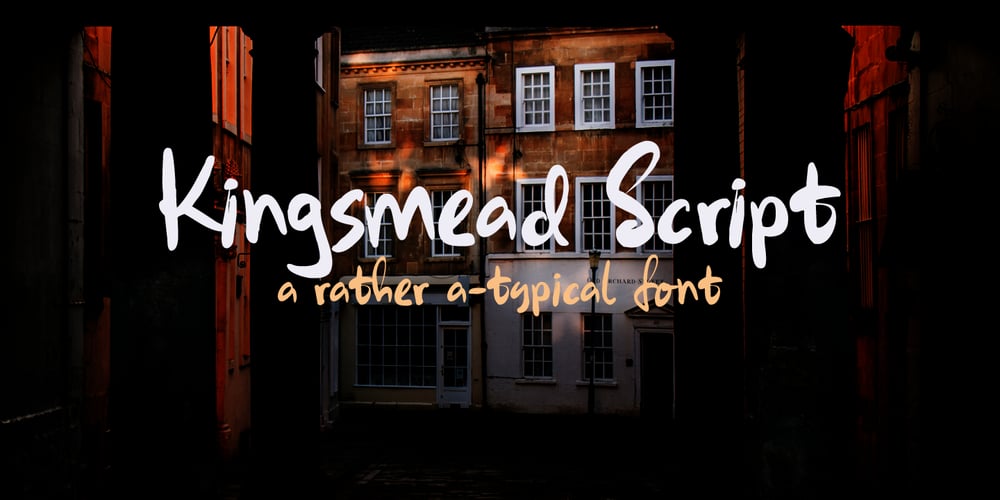 Kingsmead Script font
