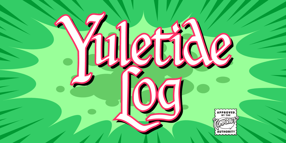 Yuletide Log font