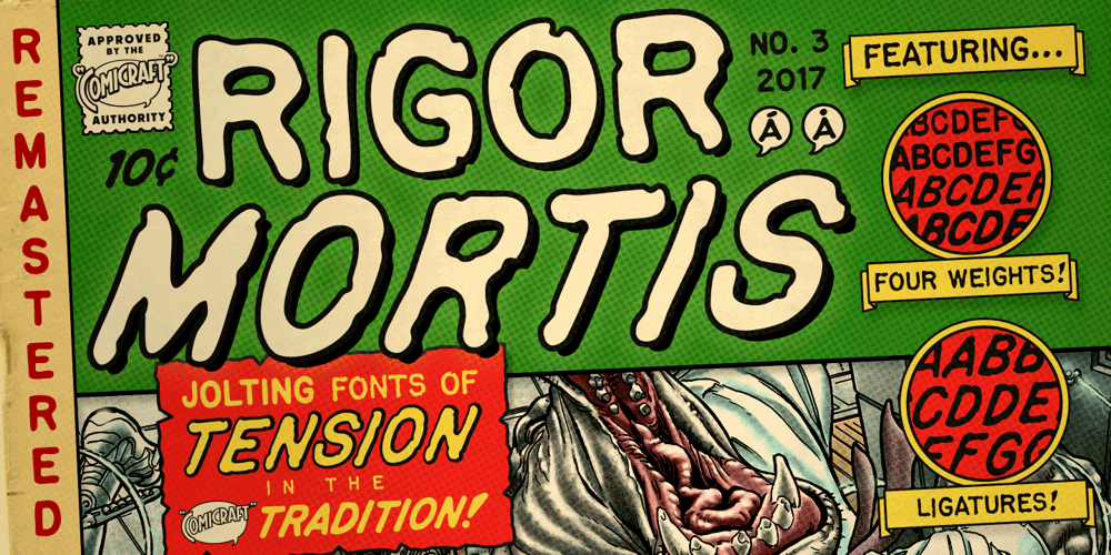 Rigor Mortis font