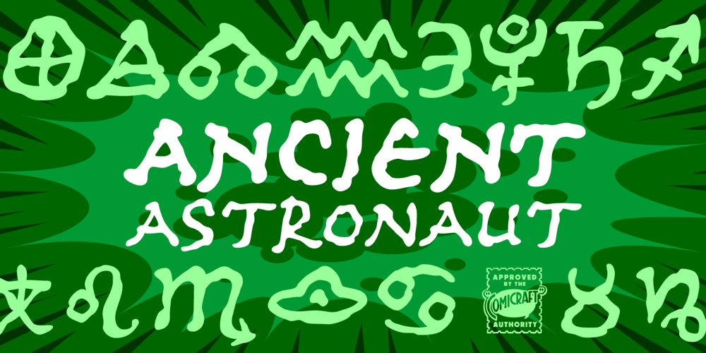 Ancient Astronaut font