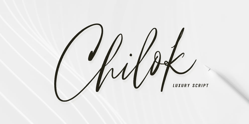 Chilok font