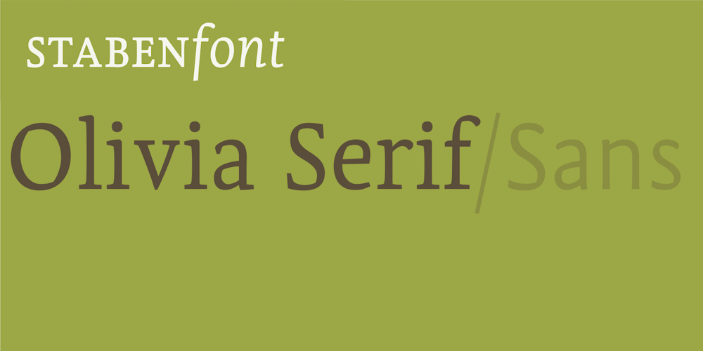 Olivia Serif font