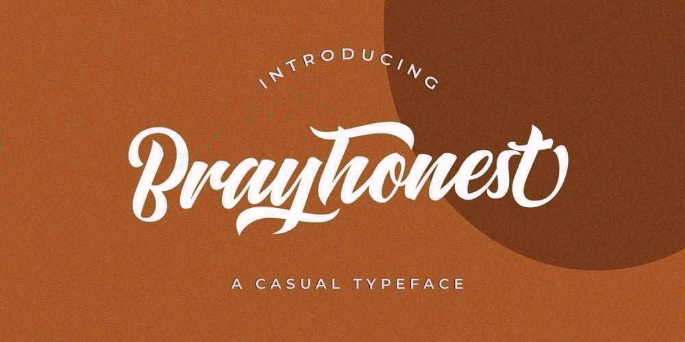 Brayhonest font