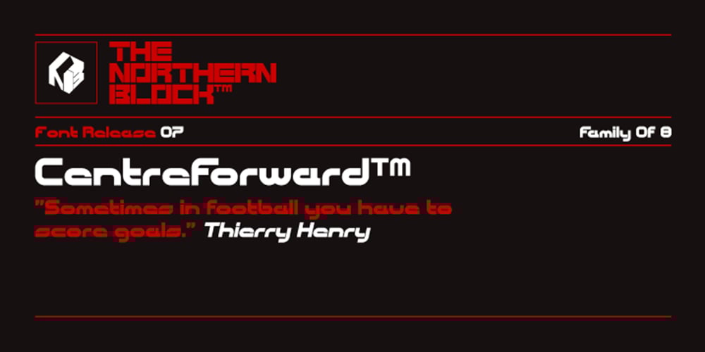 CentreForward font
