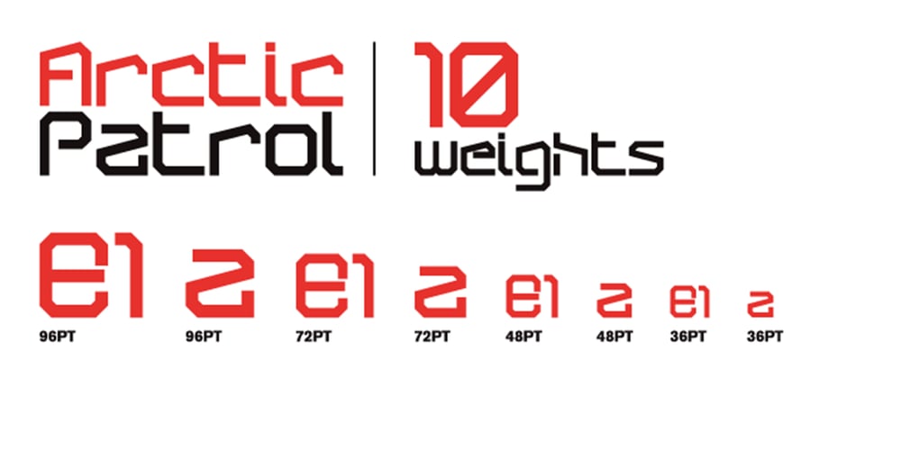 ArcticPatrol font