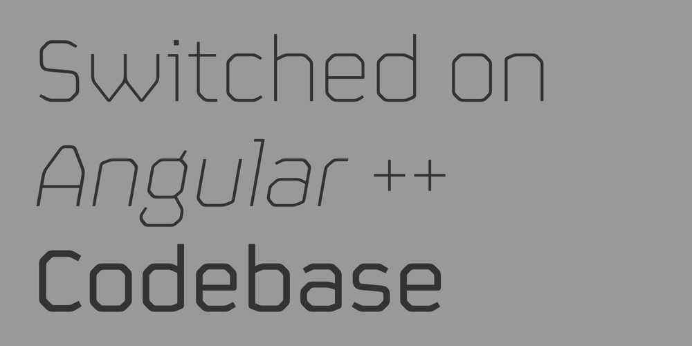 FS Sinclair font