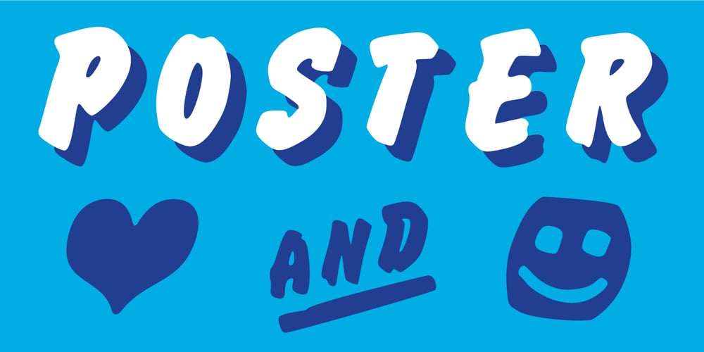 Brush Hand Marker font