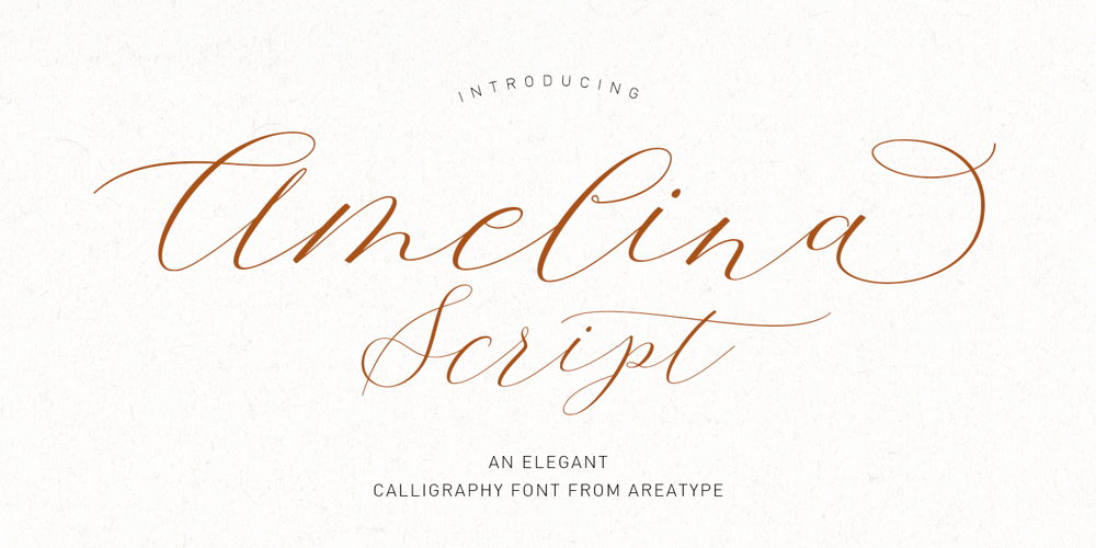 Amelina Script font