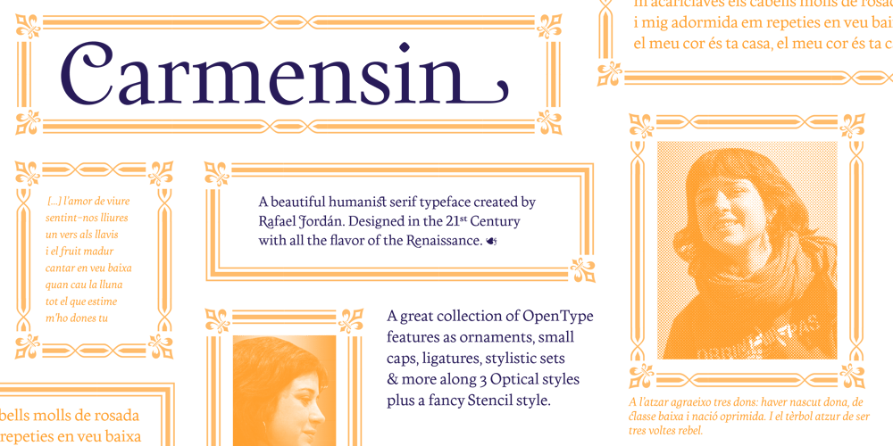 Carmensin font