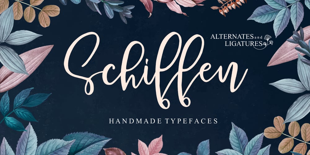Schiffen Script font