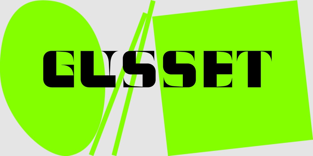 Gusset font