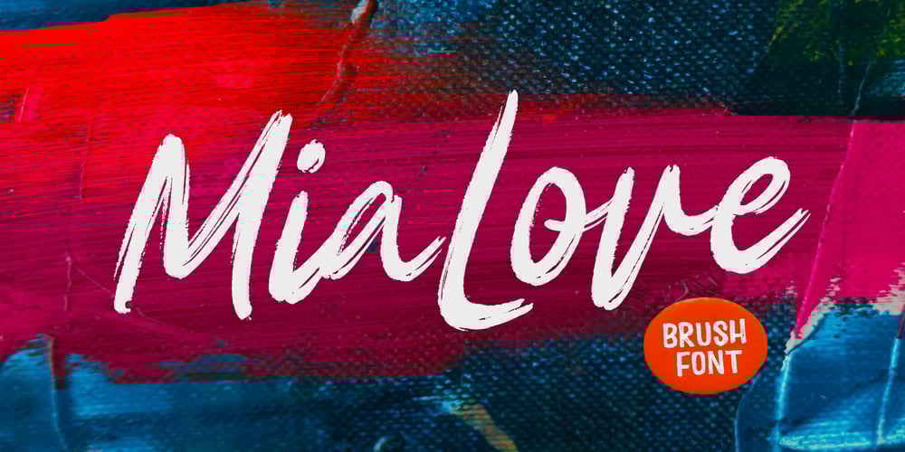 Mia Love font