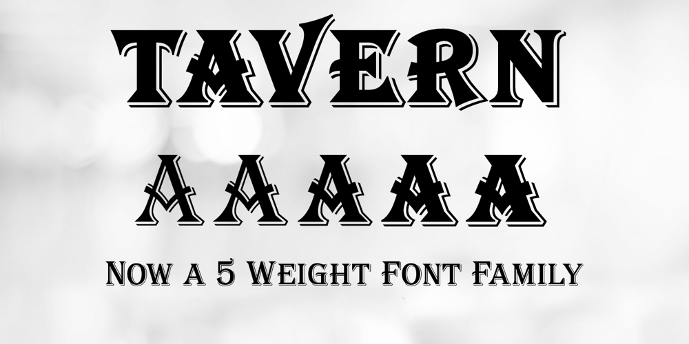 Tavern font