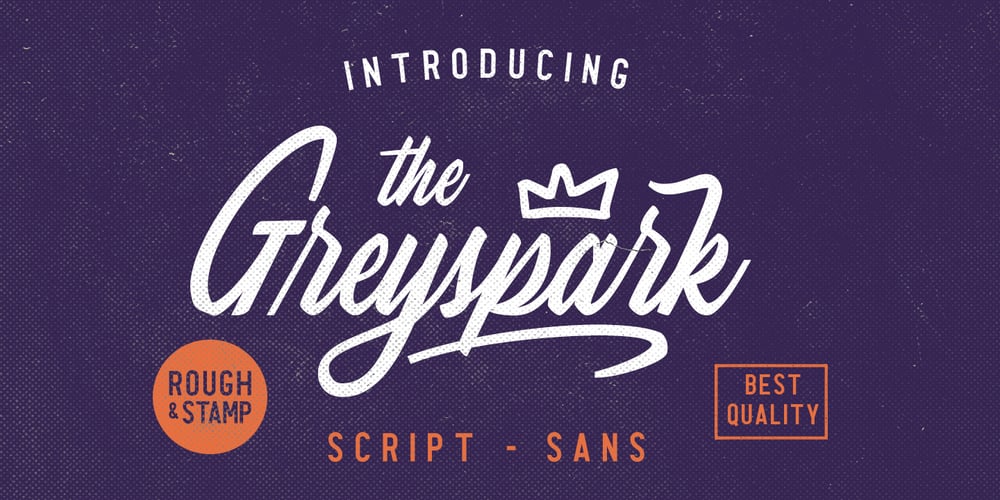 Greyspark font