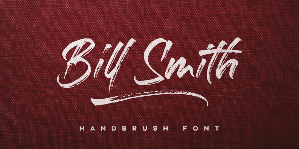 Bill Smith font