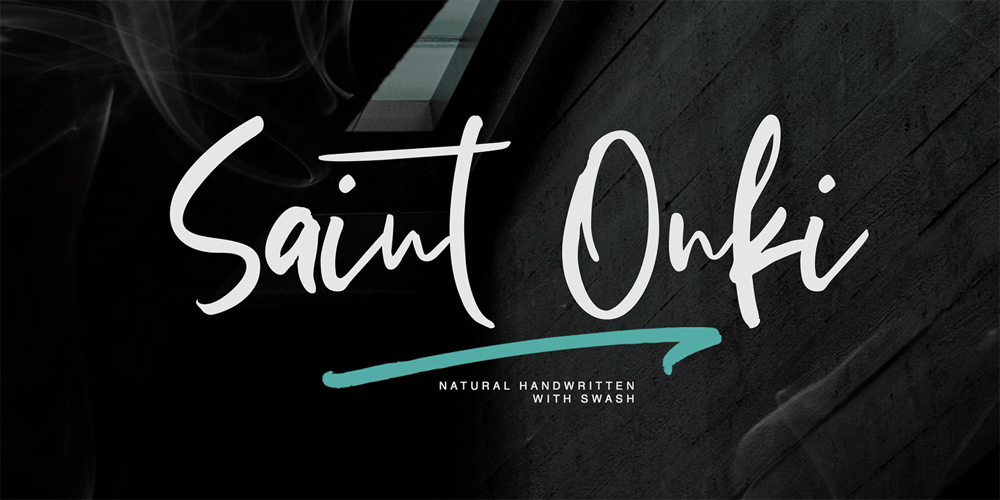 Saint Onki font
