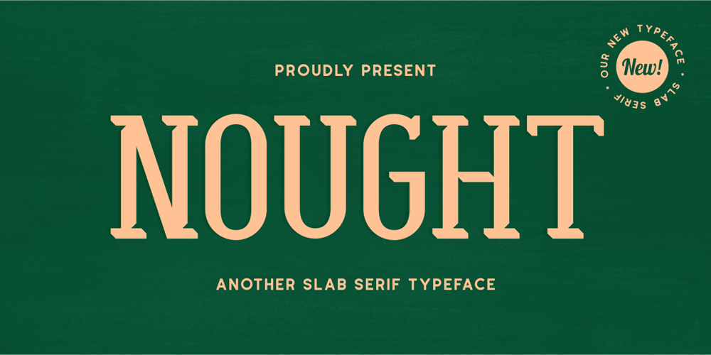 Nought font
