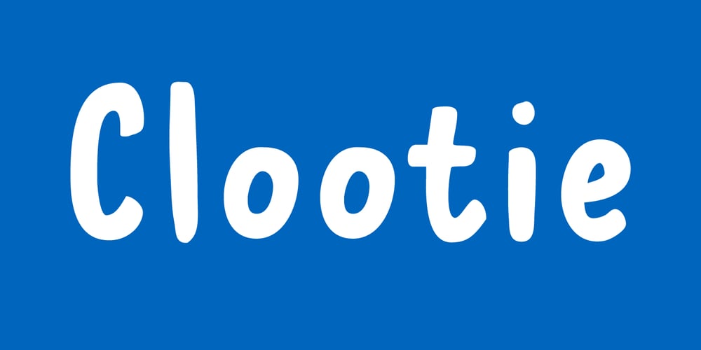 Clootie font