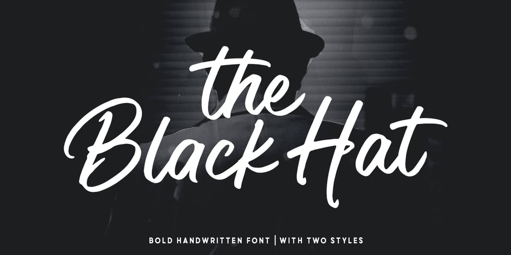 Black Hat font