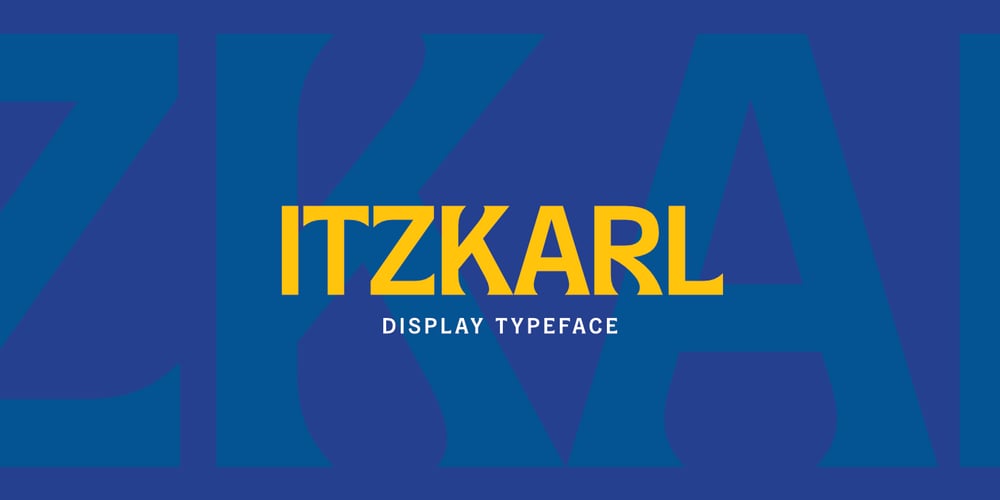 Itzkarl font