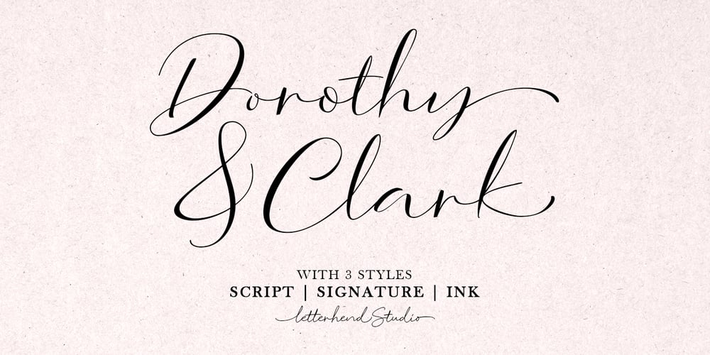 Dorothy Clark font